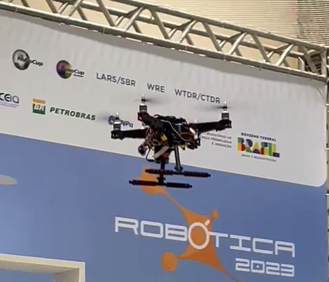 Drone Indoor na CBR 2023