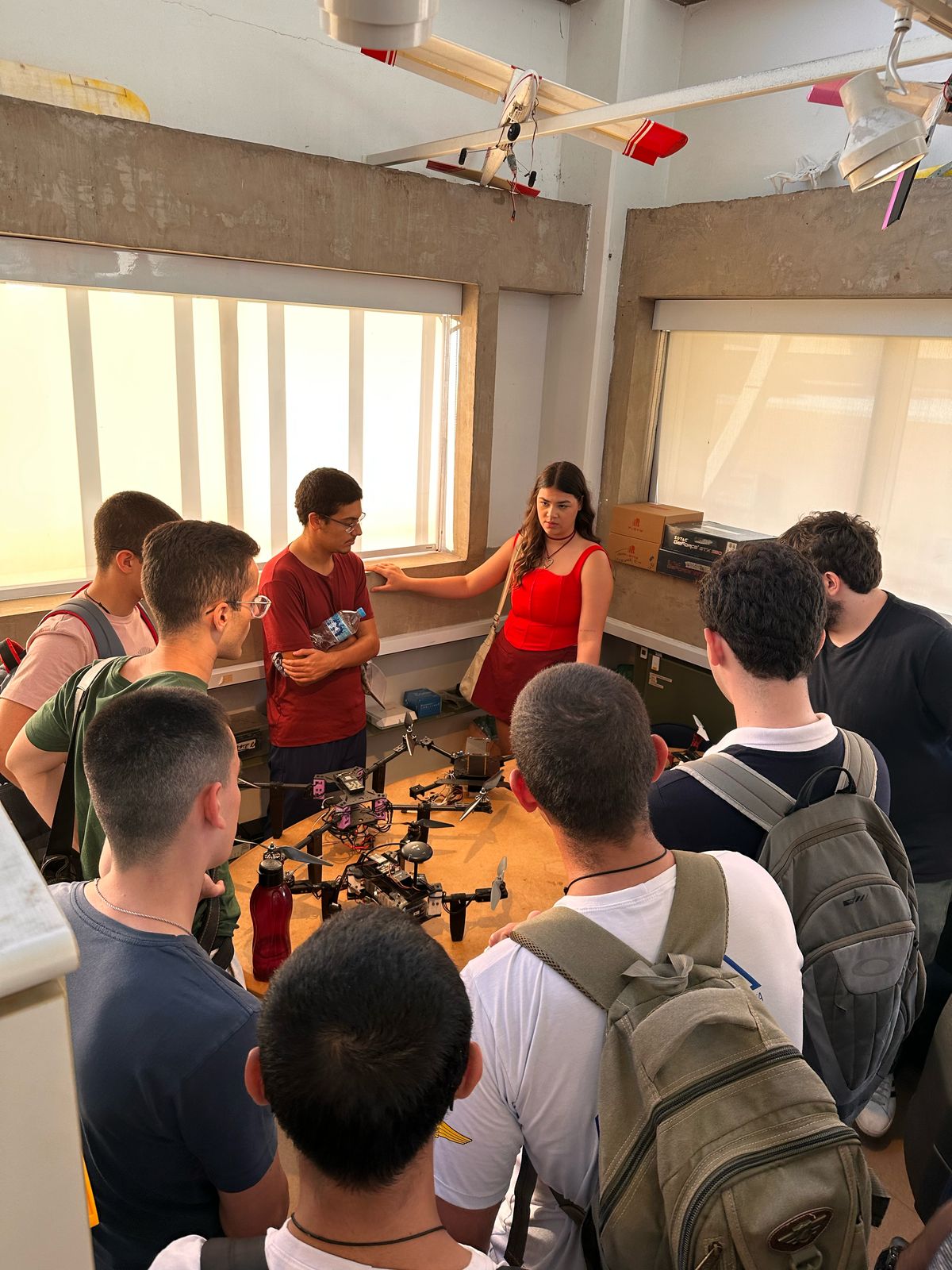 Imagem 2 da visita à Skyrats